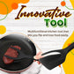 🍳✨ PROMO FLASH 50% ! Pince-Spatule 2 en 1 pour Cuisine – Embouts en Silicone Alimentaire, Antiadhésif, Résistant à la Chaleur, Poignée Longue Confy ✨