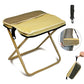 🪑 PROMO FLASH : 50% DE RÉDUCTION ! Tabouret Pliant de Camping Compact – Armature en Aluminium, Poches Latérales & Format Plié Réduit for une Assise d'Appoint Facile à Transporter Partout ✨🏕️