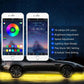 🚗 50% DE RÉDUCTION ! 💡 Bandes LED RGB Flexibles 4 Pièces – IP68 – Contrôle App & 120 Effets for Voiture