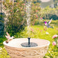 ☀️💥 PROMO -50% ! Fontaine Solaire Bain d'Oiseaux 1W – 6 Modes Pulvérisation 15-27 Pouces, Sans Batterie, Ventouses Stables · 13cm & 16cm 🔥 Achetez 2 = -10€