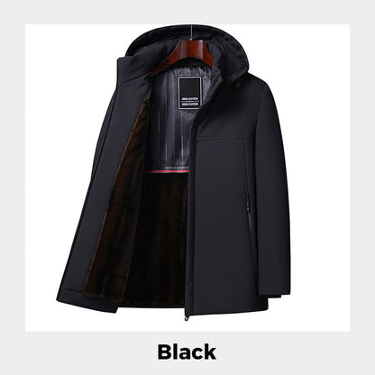✨Men’s Thermal Thick Hooded Parka Coat——Free Shipping