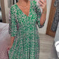 🔥 PROMO EXCEPTIONNELLE 50% DE RÉDUCTION ! 👗✨ Robe Longue Décontractée Imprimée Col V Ceinturée – Tissu Léger & Fluide – Parfaite pour l’Été, la Plage ou les Soirées Boho-Chic – Style Vacances Garanti 🌸🌴