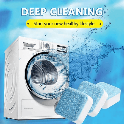 🧼 PROMO FLASH : 1 ACHETÉ = 1 OFFERT ! Nettoyant Lave-Linge – Comprimés Effervescents Tout-en-Un for Une Machine Fraîche et Propre Sans Effort 💐✨