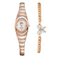 ⌚💎 PROMO FLASH 50% ! Montre Femme à Bracelet Strass – 3 Couleurs, Cadran Élégant, Ajustable, Mouvement Quartz, Bijou de Poignet Pratique & Chic ✨