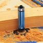 🔥⚒️ PROMO FLASH 50% ! Fraise à Affleurer Bi-Axiale pour Défonceuse – Hélice Carbure, Revêtement Nano Bleu, Double Roulement à Billes, pour Travail du Bois & Stratifié 🌳