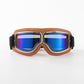 🥽 50% DE RÉDUCTION ! 🏍️ Lunettes de Moto Vintage – Polycarbonate – UV & Anti-Buée for Pilotes