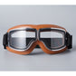 🥽 50% DE RÉDUCTION ! 🏍️ Lunettes de Moto Vintage – Polycarbonate – UV & Anti-Buée for Pilotes