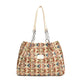 👜🐆 PROMO FLASH 50% ! Sac Fourre-Tout Grande Capacité 35L – Imprimé Léopard, Cuir PU, Polyester, Style Moderne & Polyvalent ✨