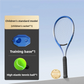 🎾 50% DE RÉDUCTION ! 🔥 Entraîneur de Tennis Solo – Caoutchouc + PE – Base Stable & Balle à Corde for Enfants & Adultes