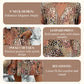 🔥🐆 PROMO FLASH 50% ! Robe Midi Léopard Femme Col V – Style Safari Décontracté, Poches, Lin & Coton, Idéale Quotidien & Loisirs ✨