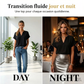 👕✨ PROMO FLASH 50% ! Haut Femme Décontracté Encolure en V – Tissu Fluide Respirant, Manches Courtes, Coupe Élégante, Plusieurs Couleurs & Tailles, Parfait pour Bureau & Quotidien 🌿