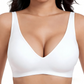 🌸💕 PROMO FLASH 50% ! Soutiens-Gorge Sans Fil Gelée Femme – Bralette Push-Up Sans Couture, Col Profond en V, Confort Quotidien ✨