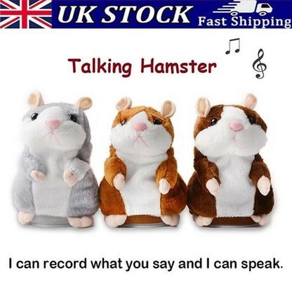 🎁 PROMO FLASH : 50% DE RÉDUCTION ! Peluche Hamster Parlant Interactif – Répète Tout Ce Que Vous Dites avec Hochement de Tête Automatique for des Rires en Famille Garantis ✨🐹