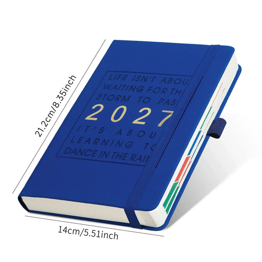 📅 PROMO FLASH : 50% DE RÉDUCTION ! 📓 Carnet-Calendrier 2027 – A5 – Une Page par Jour & Dates Imprimées for Notes Quotidiennes & Organisation ✨