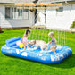 🏊🌊 PROMO FLASH 50% ! Chaise Longue Gonflable Piscine – Double, 208x130cm, 159kg, Coussin, Porte-Gobelets, Housse Incluse, Idéale Détente & Bronzage ☀️