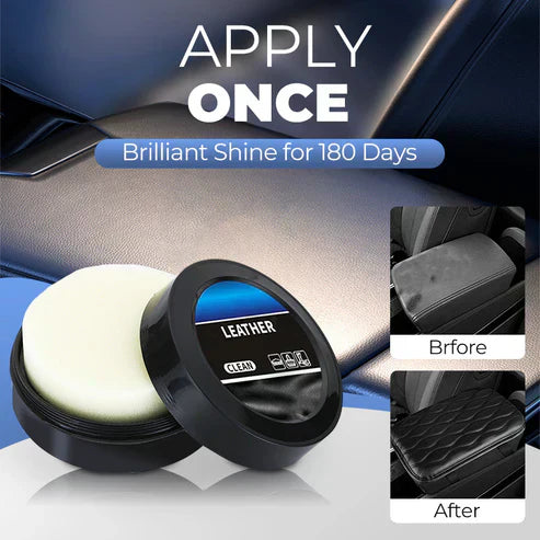 🏆60 % OFF !!⚡Leather Care Cleaning Cream - Deep Nourishing & UV Protection for Prolonged Leather Life🌟🛡️