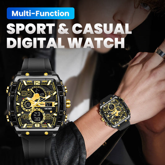 ⏱️ PROMO FLASH : 50% DE RÉDUCTION ! Montre Digitale de Sport Multifonction – Rétroéclairage LED, Chronomètre au 1/100e de Seconde & Structure Antichoc Étanche for un Suivi Précis de Vos Performances ✨🏃‍♂️