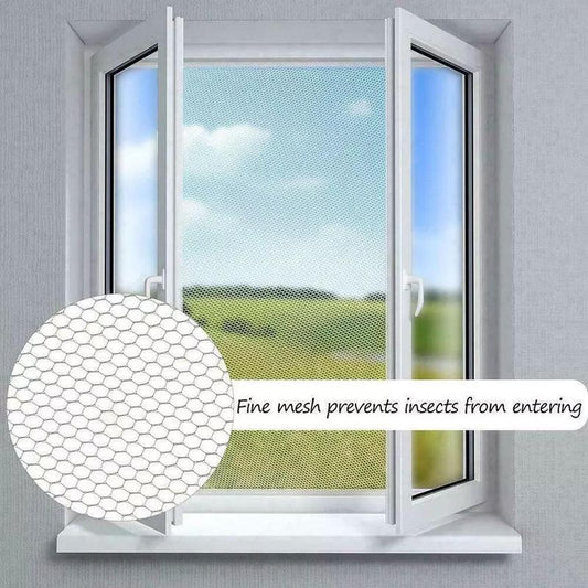 ⏳🦟 PROMO FLASH -50% ! Moustiquaire Fenêtre FlyFree™ – Installation 3 Secondes Sans Outil, Maillage Ultra-Fin 1mm, Design Presque Invisible, Réutilisable, Idéale Maisons Britanniques ✨