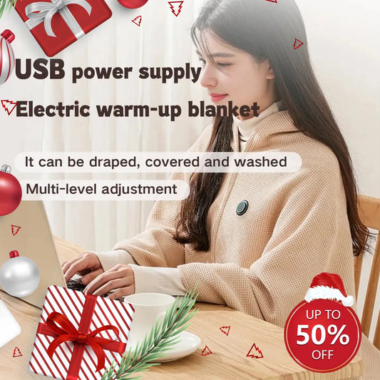 📢📢50   % OFF !!✨ Portable Heated Shawl