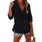 🧥✨ PROMO FLASH 50% ! Sweat à Capuche Oversize Femme Col V – Poche Kangourou, Tissu Coton & Lin, 6 Coloris, Tailles S-XXL, Idéal Plage & Quotidien 🌊