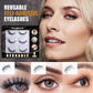 ✨ -50% ! 👀 Cils Auto-Adhésifs Réutilisables – Fibre Synthétique – Sans Colle & Application 3 Secondes – 3 Styles pour un Regard Naturel et Glamour 🎯