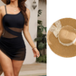 💎🩱 PROMO FLASH 50% ! Maillot de Bain Une Pièce en Résille – Séduisant & Élégant, Cordons Latéraux Ajustables, Taille Haute Contrôle Ventre, 2 Coloris, Tailles S-2XL