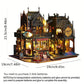 🏰 PROMO FLASH : 50% DE RÉDUCTION ! ✨ Puzzle 3D en Bois DIY – Holo Magic City – LED Chaude & Découpe Laser for Book Nook & Décoration d'Étagère 🎨