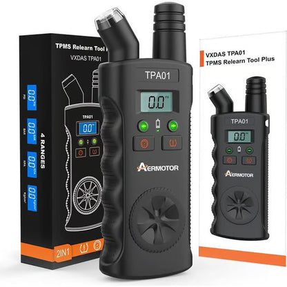 🚗 PROMO FLASH : 50% DE RÉDUCTION ! 🔧 Outil TPMS 2-en-1 – Réinitialisation Capteur & Jauge de Pression Numérique for Véhicules GM (315/433 MHz) 📏