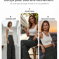 👖🌸 PROMO FLASH 50% ! Pantalon Femme Ceinture Élastique – Taille Haute, Coupe Large, Tissu Respirant, Style Détendu & Flatteur ✨