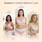 🌸💕 PROMO FLASH 50% ! Soutiens-Gorge Sans Fil Gelée Femme – Bralette Push-Up Sans Couture, Col Profond en V, Confort Quotidien ✨