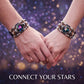 ♈ -50% ! ✨ Bracelet Zodiaque Lumineux en Cuir – 12 Signes – 17,5 / 20,6 cm – Homme & Femme – Cadeau Astrologique Unique 🌙