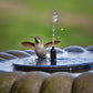 ☀️💥 PROMO -50% ! Fontaine Solaire Bain d'Oiseaux 1W – 6 Modes Pulvérisation 15-27 Pouces, Sans Batterie, Ventouses Stables · 13cm & 16cm 🔥 Achetez 2 = -10€