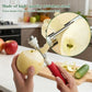 🔪 50% DE RÉDUCTION ! 🥳 Outil 2-en-1 Cuisine – Épluche & Évide en un Geste – Acier Inoxydable, Poignée Ergonomique & Lame Dentelée – Indispensable au Quotidien pour Pommes, Poires et Plus 🍎⏱️✨🍽️