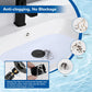 🚰 -50% ! 🔧 Filtre de Vidange 3-en-1 pour Lavabo – Acier Inoxydable Noir Mat – Bouchon Ressort Pop-Up & Panier à Cheveux Amovible – Universal 28-60 mm 🛁✨