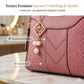 🌸 PROMO EXCEPTIONNELLE 50% DE RÉDUCTION ! 👜 Grand Cabas en Cuir Végan – Format A4 Ultraléger & Structuré – Coutures en V, Quincaillerie Dorée & Multi-Compartiments – Le Compagnon Idéal Travail & Week-end ✨🌿