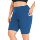 🔥🏃‍♀️ PROMO EXCEPTIONNELLE 60% ! Short de Sport Femme Haute Taille Galbant – 2 Poches Latérales Sécurisées, Tissu Respirant 4-Way Stretch, pour Yoga, Course, Fitness 🩳