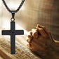 ✝️ Collar con cruz con garabatos del Padrenuestro – Símbolo de fe y devoción (Compra 1 y llévate 1 gratis)