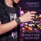 ♈ -50% ! ✨ Bracelet Zodiaque Lumineux en Cuir – 12 Signes – 17,5 / 20,6 cm – Homme & Femme – Cadeau Astrologique Unique 🌙