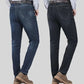 👖 PROMO -50% ! 💥 Jean Homme Taille Haute Coupe Droite – Coton Stretch Respirant, Entrejambe Profond, Coutures Lisses Durables · 3 Coloris · Tailles 30–38 ✨