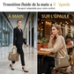 🌸 PROMO EXCEPTIONNELLE 50% DE RÉDUCTION ! 👜 Grand Cabas en Cuir Végan – Format A4 Ultraléger & Structuré – Coutures en V, Quincaillerie Dorée & Multi-Compartiments – Le Compagnon Idéal Travail & Week-end ✨🌿