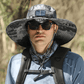 ☀️🧢 PROMO FLASH 50% ! Chapeau Soleil à Large Bord avec Ventilateur Solaire – Recharge USB, Autonomie 7-9h, Léger 114g, Idéal Pêche, Camping, Randonnée 🌬️