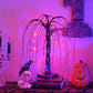 🎃 SOLDES 2026 – PLUS DE 28 000 VENDUS ! 👻 Guirlande Arbre Halloween – Lueur Envoûtante Violet & Orange – Branches Torsadées, LED Féeriques – Idéale pour une Décoration Effrayante et Élégante ✨
