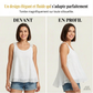 📢👗 PROMO FLASH 40% ! Débardeur Femme Bretelles en Dentelle & Pois – Tissu Mousseline Léger, Double Couche, 8 Couleurs, Taille S-2XL, Polyvalent & Élégant ✨