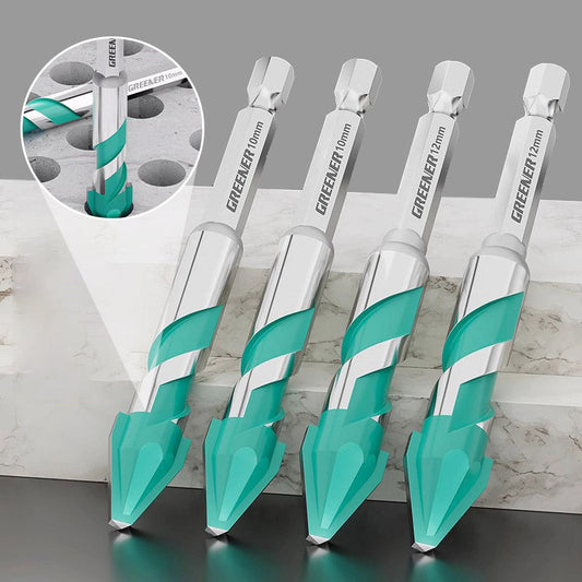 🔩 PROMO FLASH : 50% DE RÉDUCTION ! Jeu de 6 Forets Hélicoïdaux Excentrés en Acier – 6 à 12 mm avec Étui de Rangement for Perçage Métal, Bois et Plastique ✨
