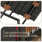 💪🥫 PROMO FLASH 50% ! Étagère Double Coulissante Organisateur de Placard – 5 Hauteurs Réglables, 2 Plateaux, Acier Carbone, Grande Capacité, Sans Installation ✨