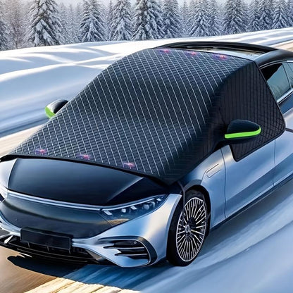 🚗 PROMO FLASH : 50% DE RÉDUCTION ! Pare-Soleil Universel pour Pare-Brise – Fixation Magnétique à 6 Aimants, Tissu Oxford Imperméable & Bande Réfléchissante for une Protection Toutes Saisons Contre Neige, Gel et Soleil ❄️✨