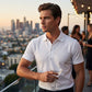 👔🏃‍♂️ PROMO FLASH 50% ! Ensemble Sport-Shirt Infroissable – Coupe Moderne, Tissu Technique Respirant, Style Polyvalent pour le Sport, le Bureau ou le Quotidien ⏰