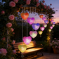 🦋 PROMO FLASH : 50% DE RÉDUCTION ! Carillon Éolien Solaire à LED – 7 Couleurs Changeantes & Panneau Solaire Intégré for Jardin Enchanté 🌟💎