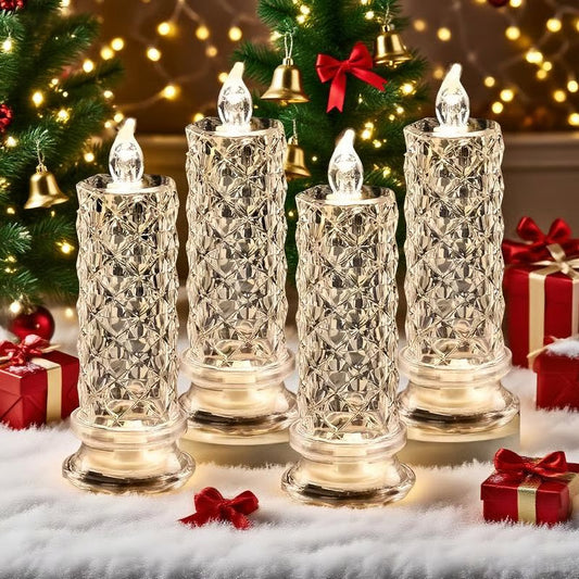 🔥🎁LED Crystal Candle Lights