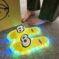 👣🌟 PROMO FLASH 50% ! Pantoufles Canard Lumineuses – LED Multicolore, Semelle Transparente, Confort, Parfait pour Maison, Fête & Cadeau Original 🦆